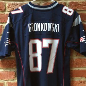 New England Patriots - #87 Rob Gronkowski -Youth L